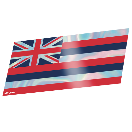 Hawaiian State Flag Sticker